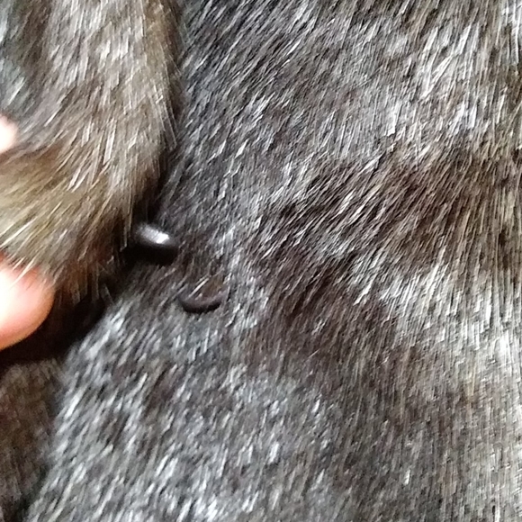 Jones New York faux fur coat xl - Picture 6 of 13